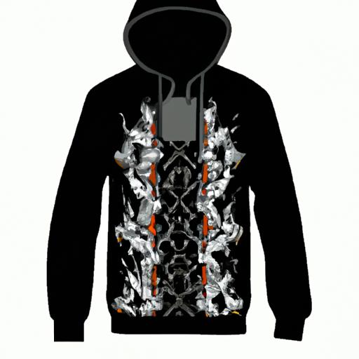 Áo hoodie nam với họa tiết hoặc thiết kế độc đáo