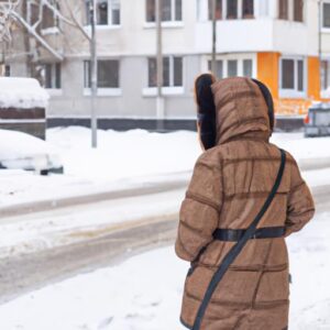 áo Khoác Lông Cừu Nữ Có Mũ