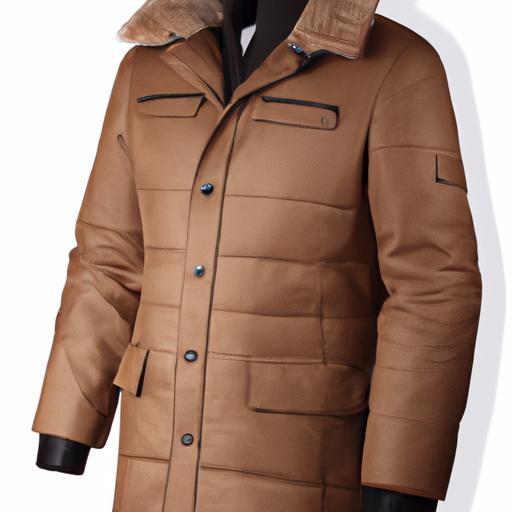 Một chiếc áo khoác nam ấm áp và thoải mái cho mùa đông.