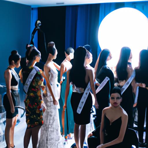 Hình ảnh các thí sinh Miss World 2022 đang chuẩn bị cho vòng thi tiếp theo.