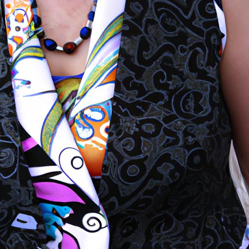 Bộ vest nữ hoa văn với phong cách nghệ thuật độc đáo, sáng tạo.