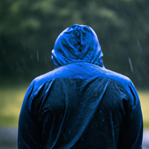 Cảm giác nản lòng có thể khiến người ta cảm thấy như đang đứng giữa cơn mưa lớn.