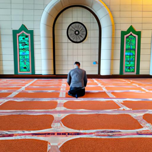 Người cầu nguyện tại đền thờ Hồi giáo