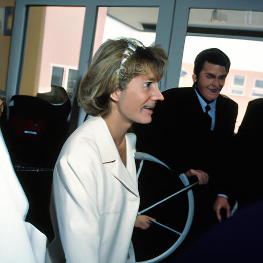 Công nương Diana thăm bệnh viện