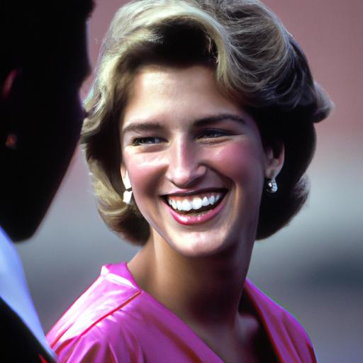 Công nương Diana với nụ cười chân thật