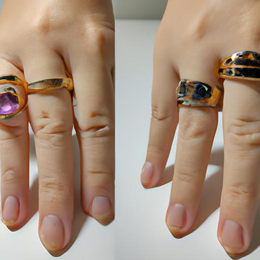 Đeo nhiều nhẫn đeo ngón trỏ nữ cùng lúc với nhiều phong cách khác nhau