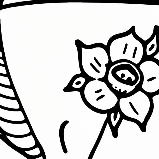 Hình xăm nhỏ hình hoa trên xương chậu của nữ