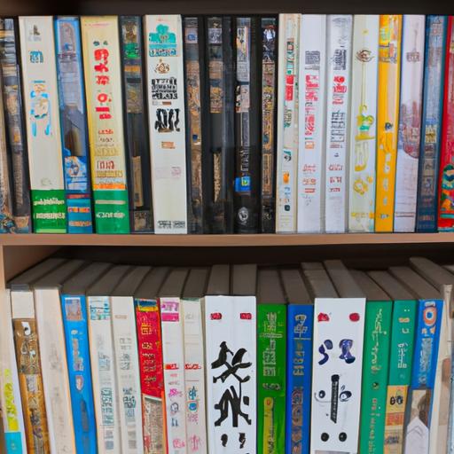 Kệ sách đầy đủ các tiểu thuyết Trung Quốc thuộc nhiều thể loại khác nhau.
