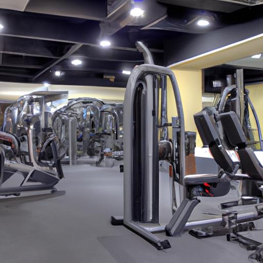 Phòng tập gym hiện đại với trang thiết bị tiên tiến tại khách sạn sắc màu Kim Đồng