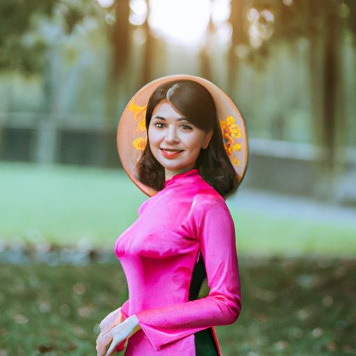 Hình ảnh phụ nữ Việt Nam trong áo dài truyền thống nhân dịp ngày 20/10