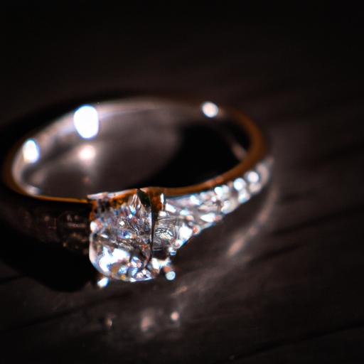 Nhẫn kim cương tượng trưng cho tình yêu và sự cam kết vĩnh cửu.