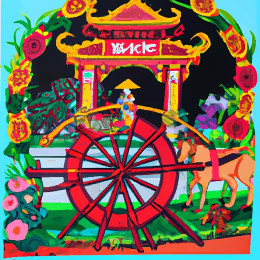 Tác phẩm nghệ thuật đầy màu sắc về văn hóa Nguyệt Minh Thiên Lý