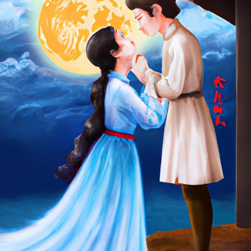 Câu chuyện tình yêu giữa hai nhân vật chính trong truyện tranh Thủy Thủ Mặt Trăng.