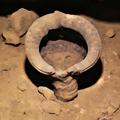 Một vật thể đặc biệt được tìm thấy chôn sâu dưới lòng đất